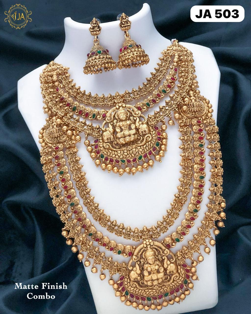 Traditional Temple Jewellery Set