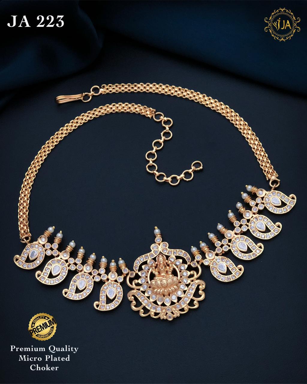 Premium Micro Plated Choker Necklace