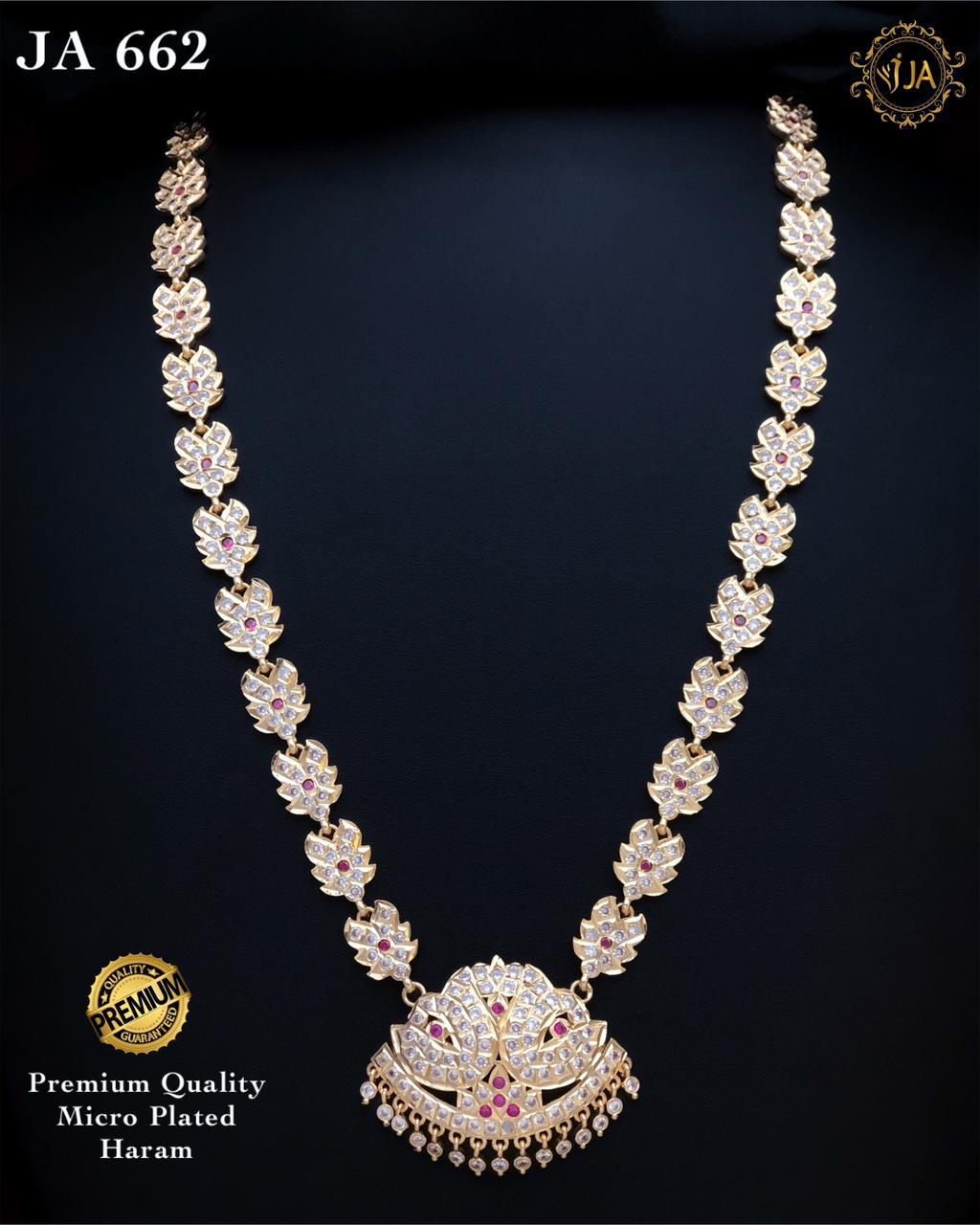 Premium Micro Plated Haram Necklace made of imponn / guaranted / warrenty for 2 years