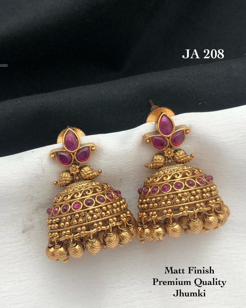 Matt Finish Premium Quality Jhumki