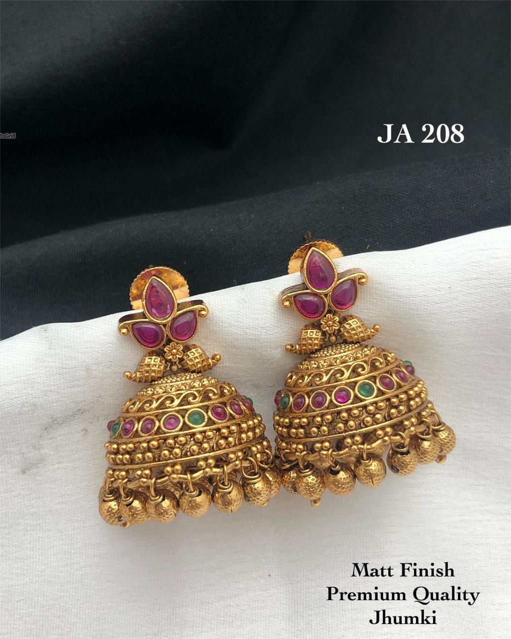 Matt Finish Premium Quality Jhumki