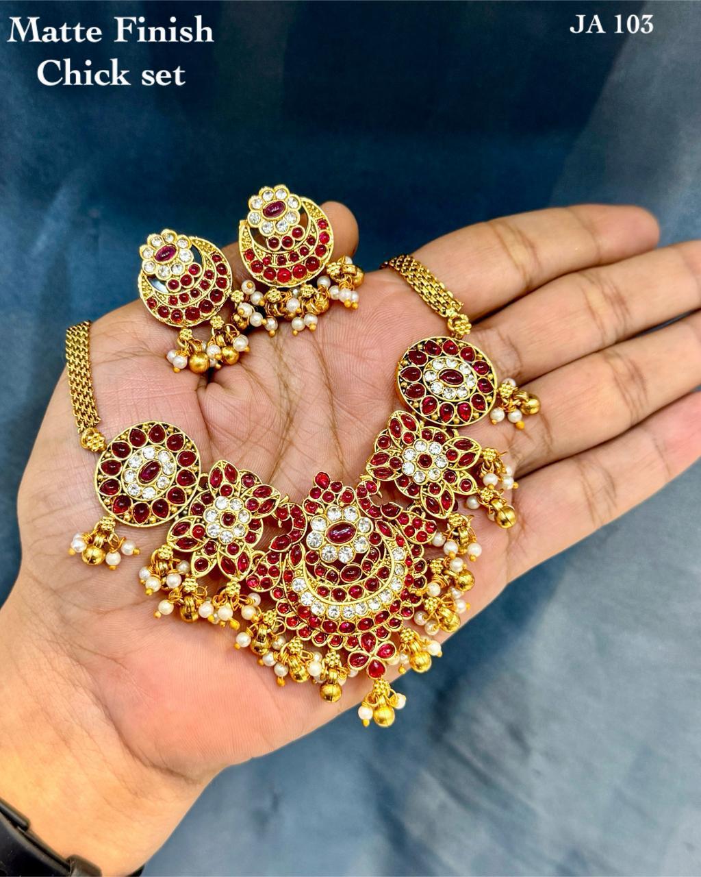 Matte finish Necklace