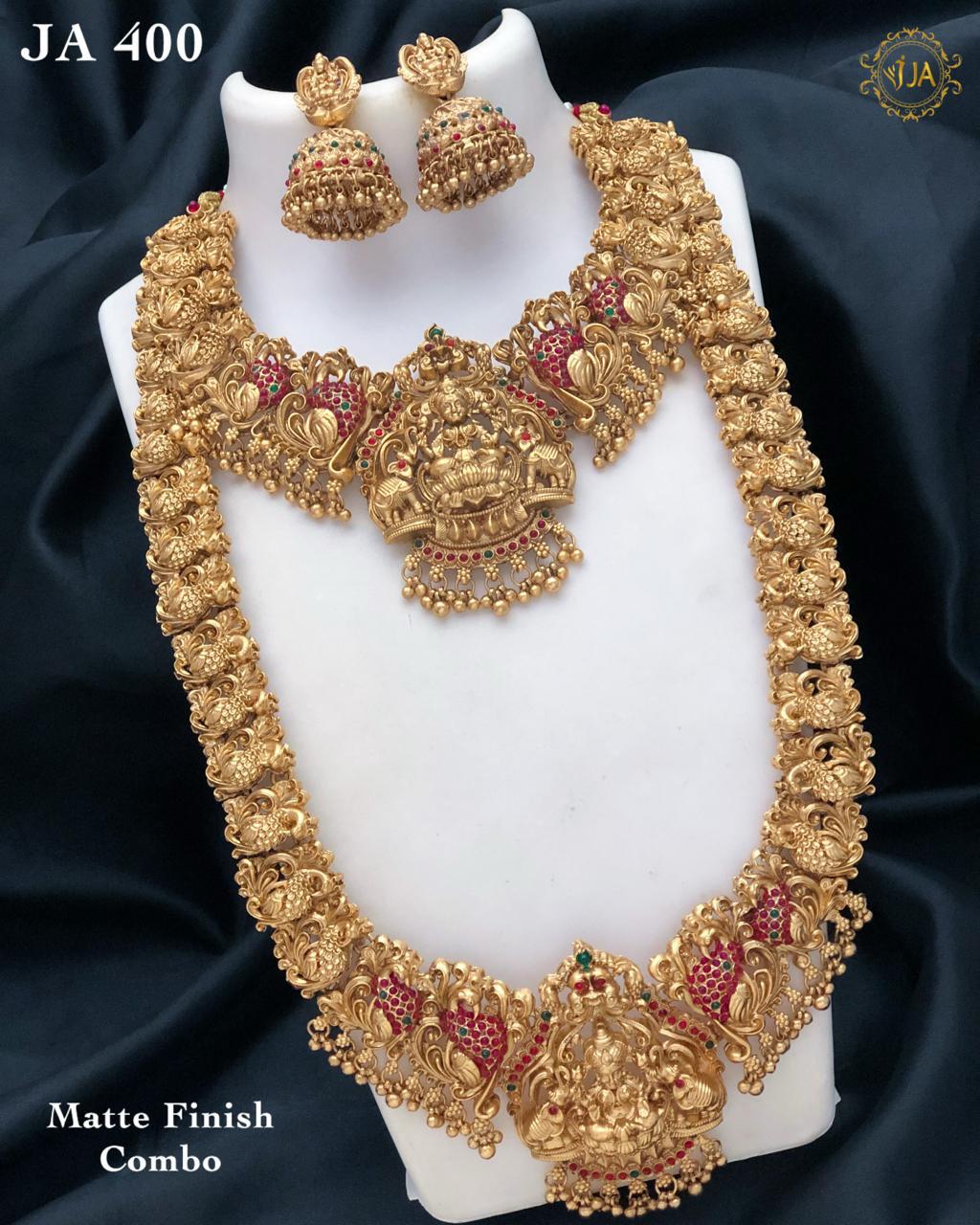 Traditional Matte Finish semi bridal Set