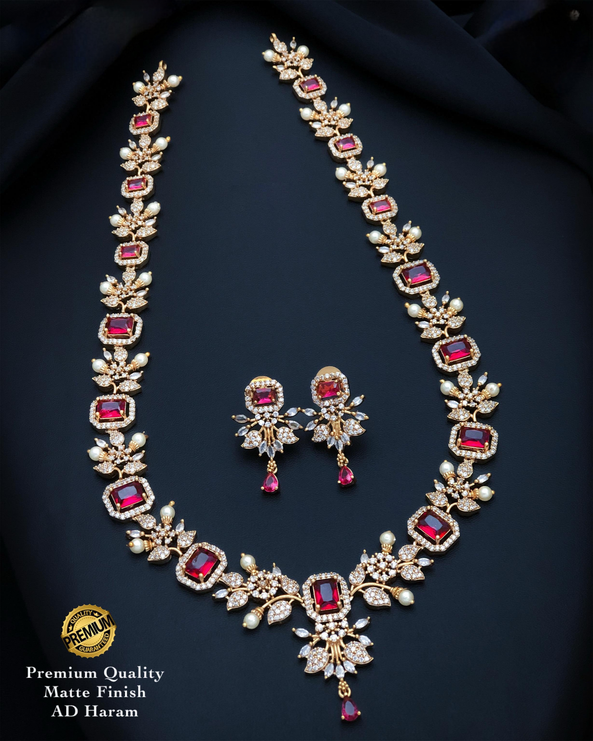 Elegant Gold-Plated Necklace Set
