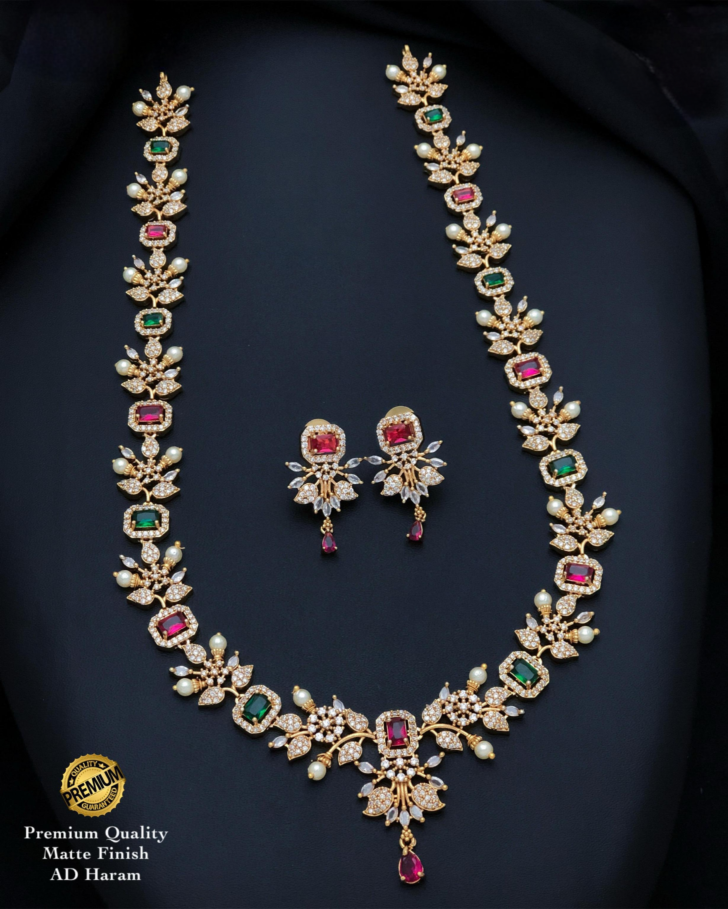 Elegant Gold-Plated Necklace Set