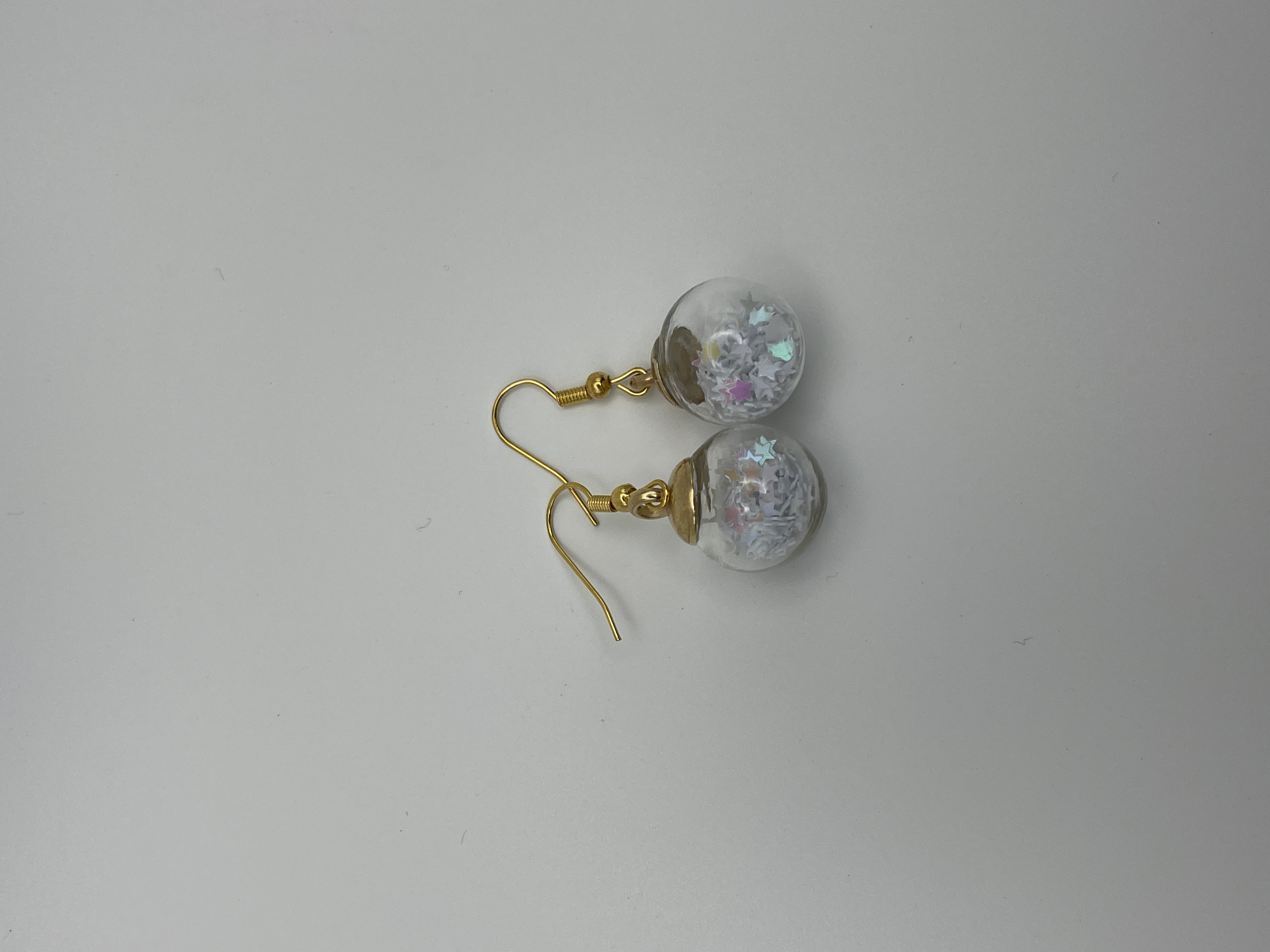Glass Orb Earrings