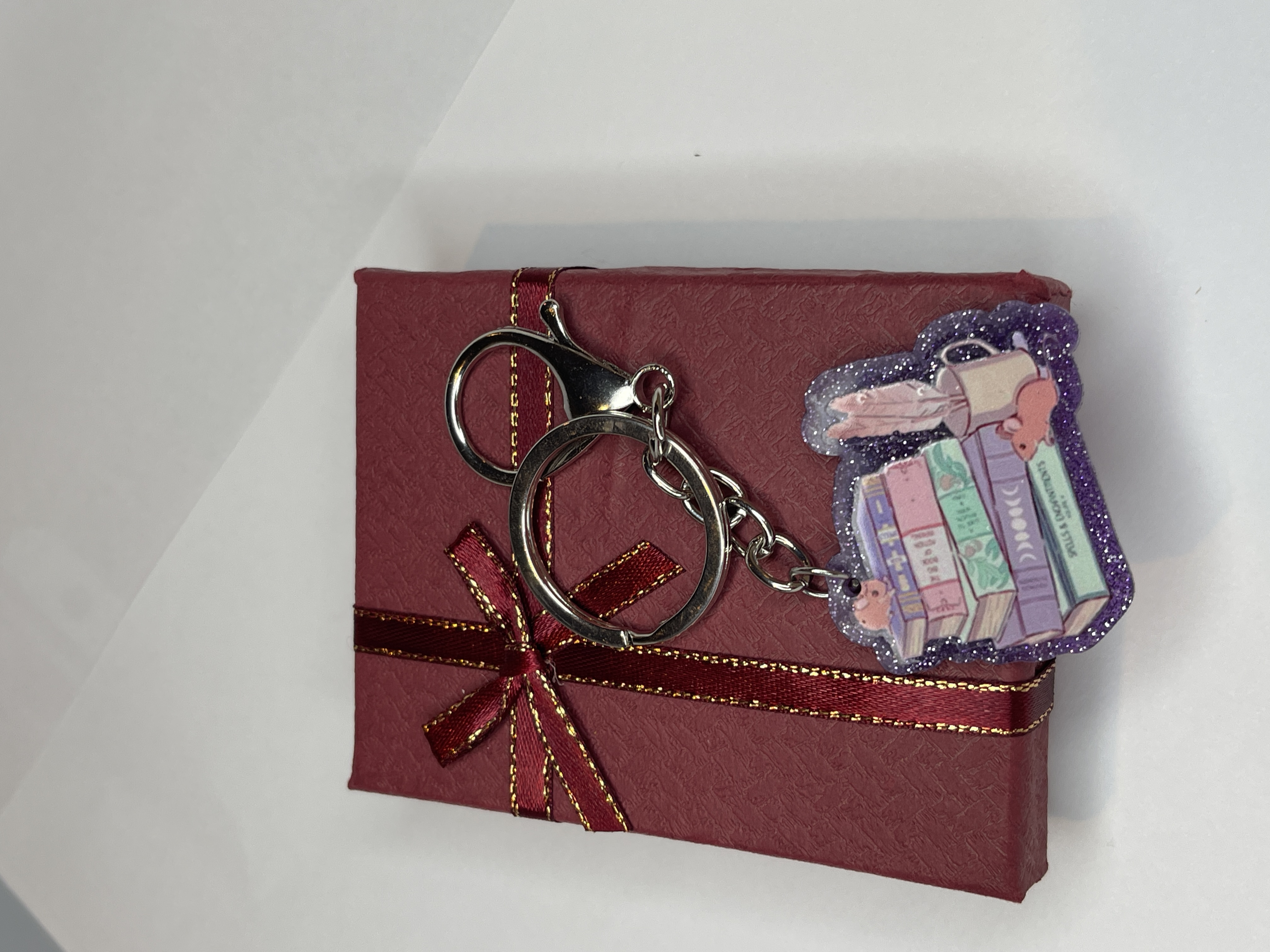 Book Keychain 