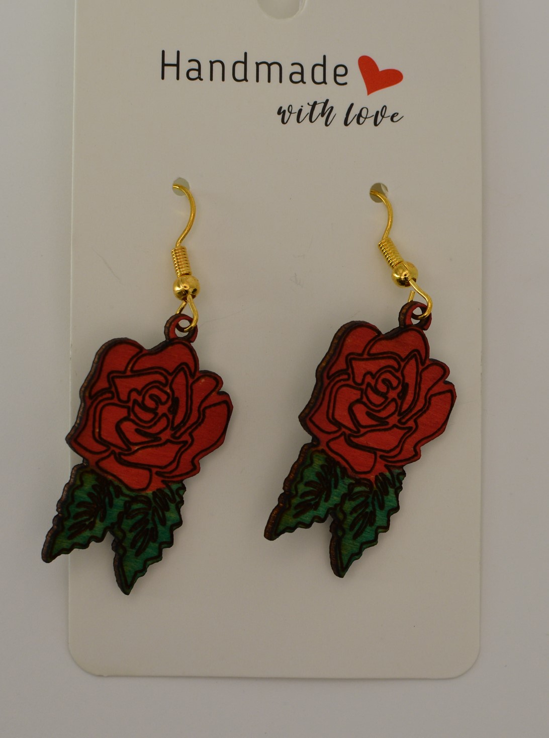 Rose Earrings