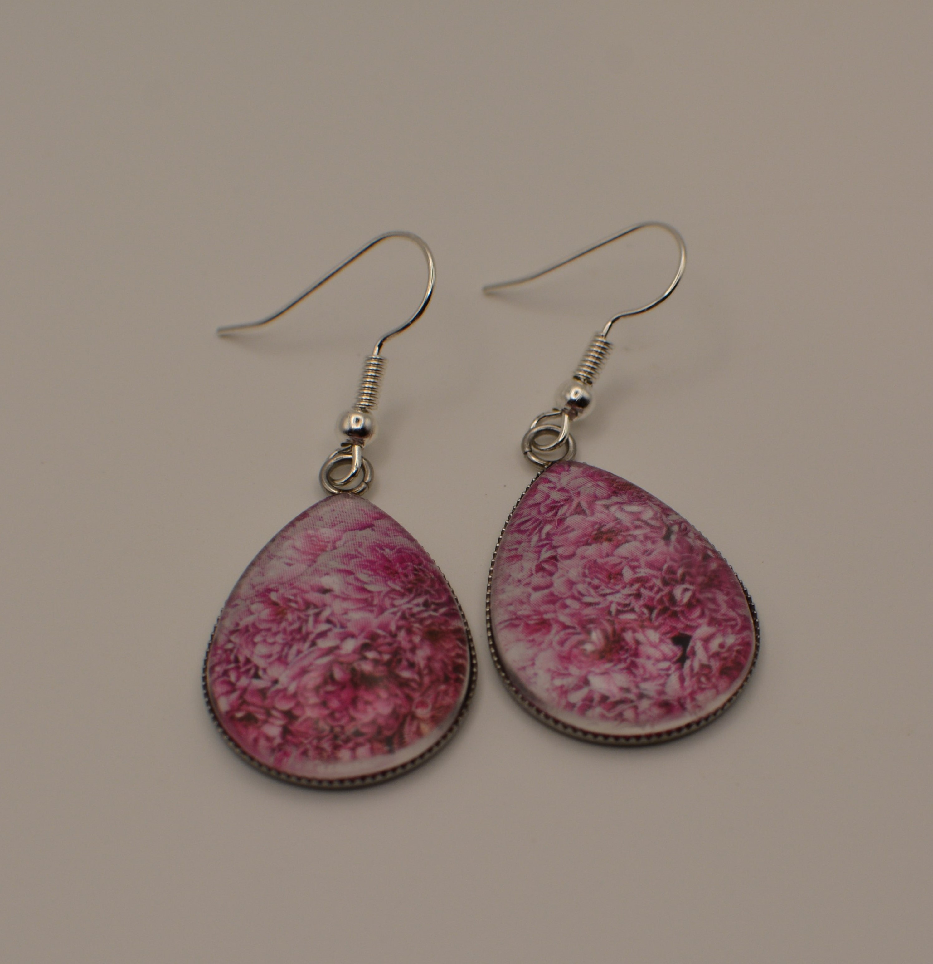 Floral Teardrop Earrings