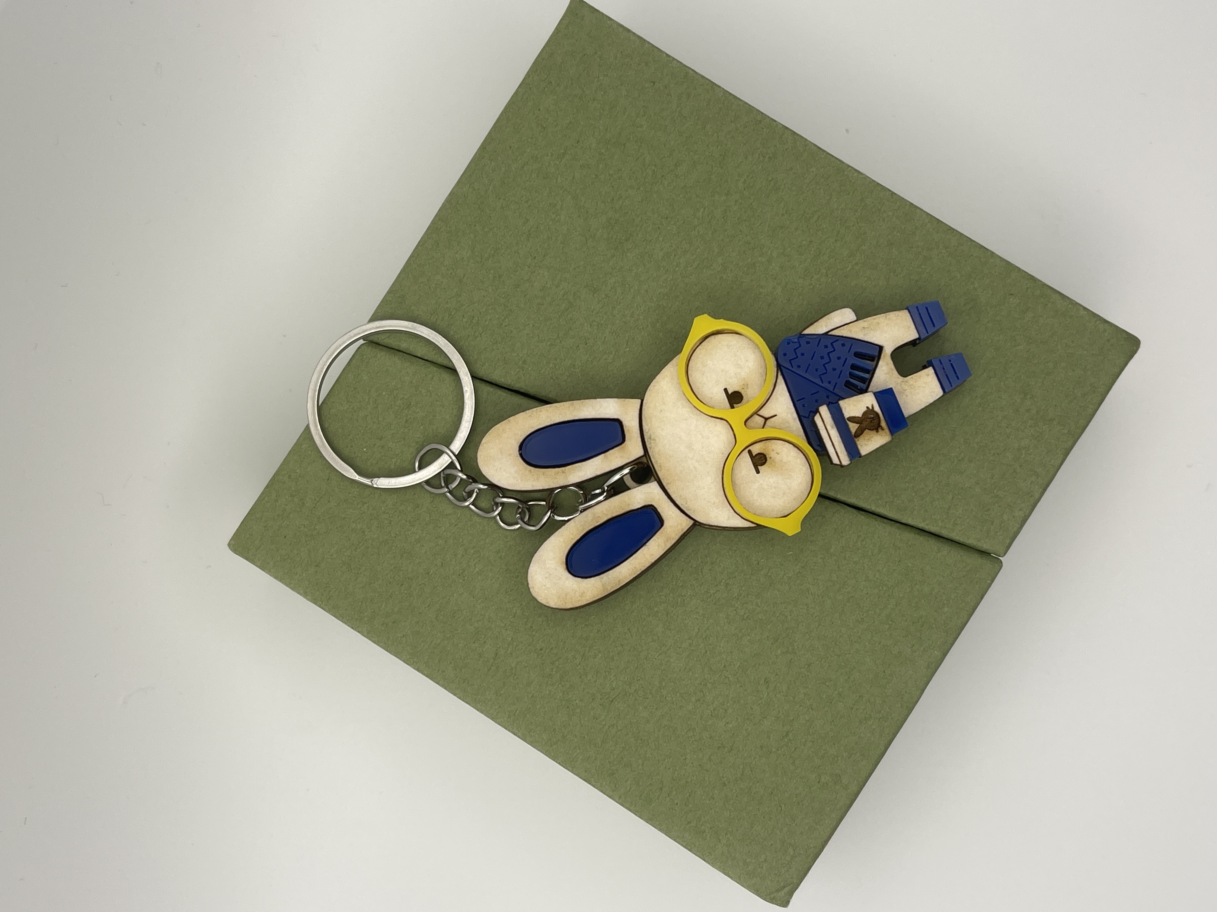 Cute Bunny Keychain
