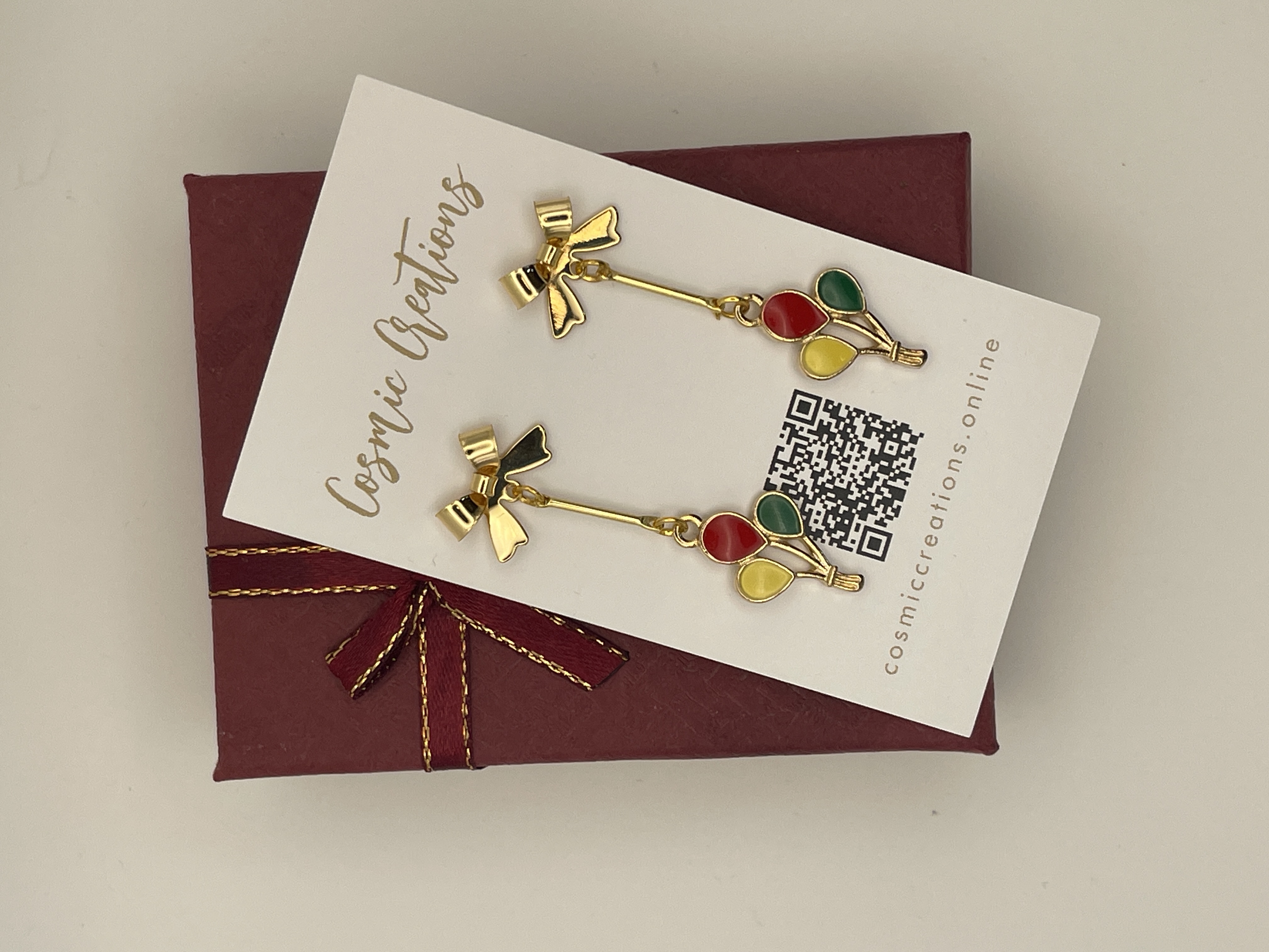 Balloon earrings