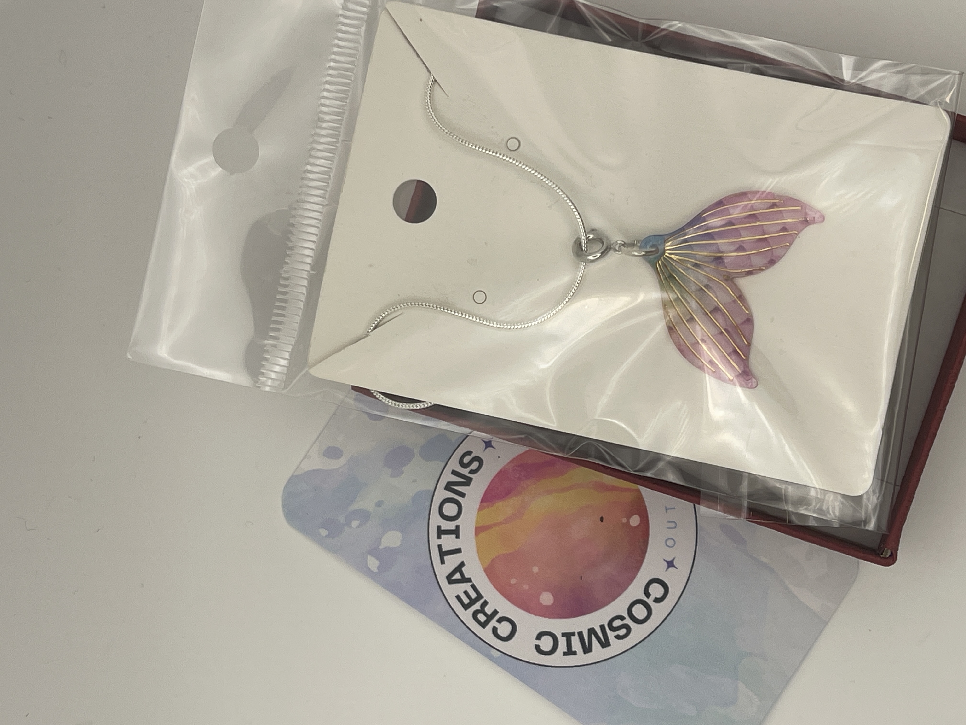 Mermaid Tail Pendant Necklace