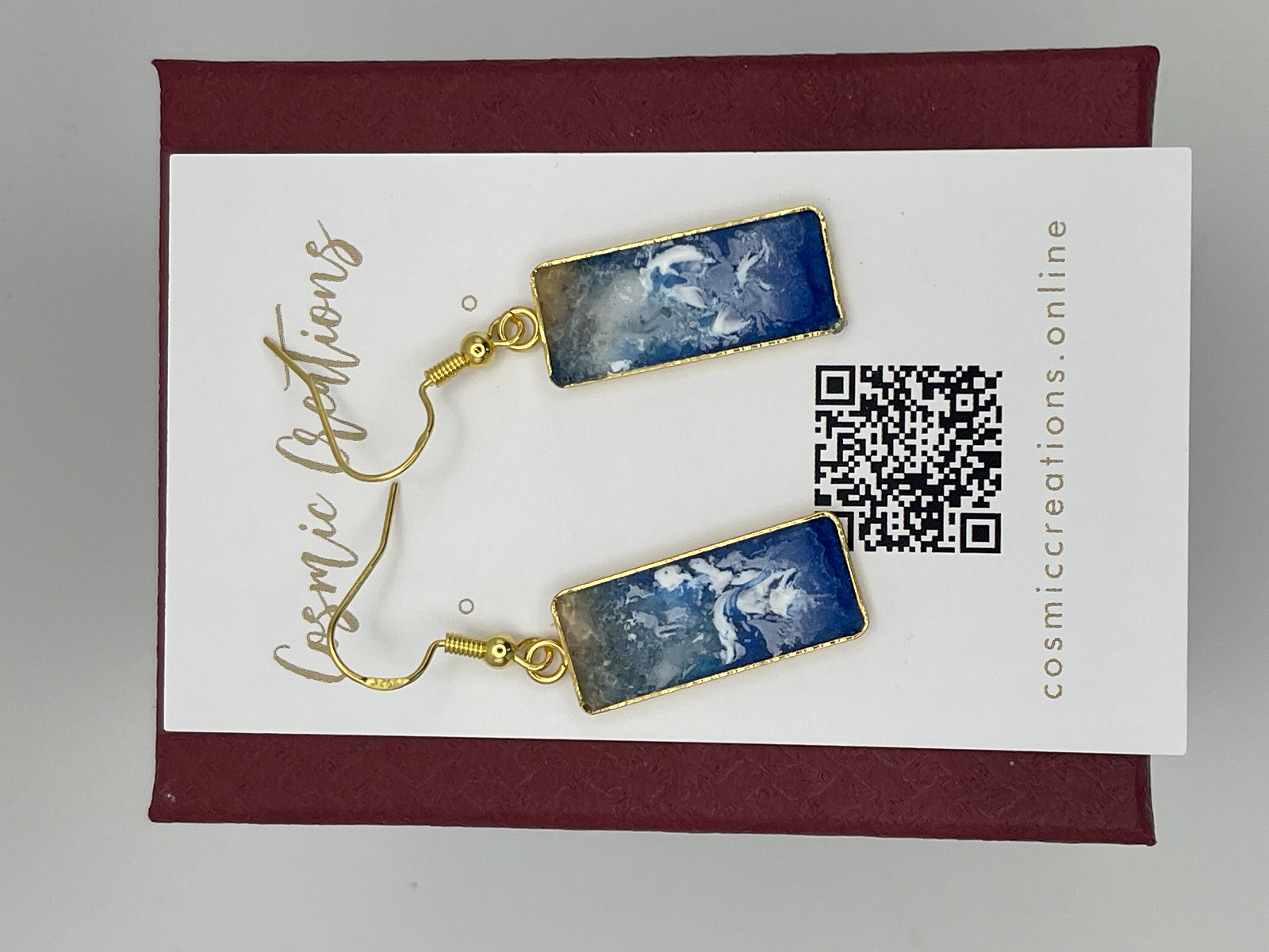 Ocean Waves  Earrings
