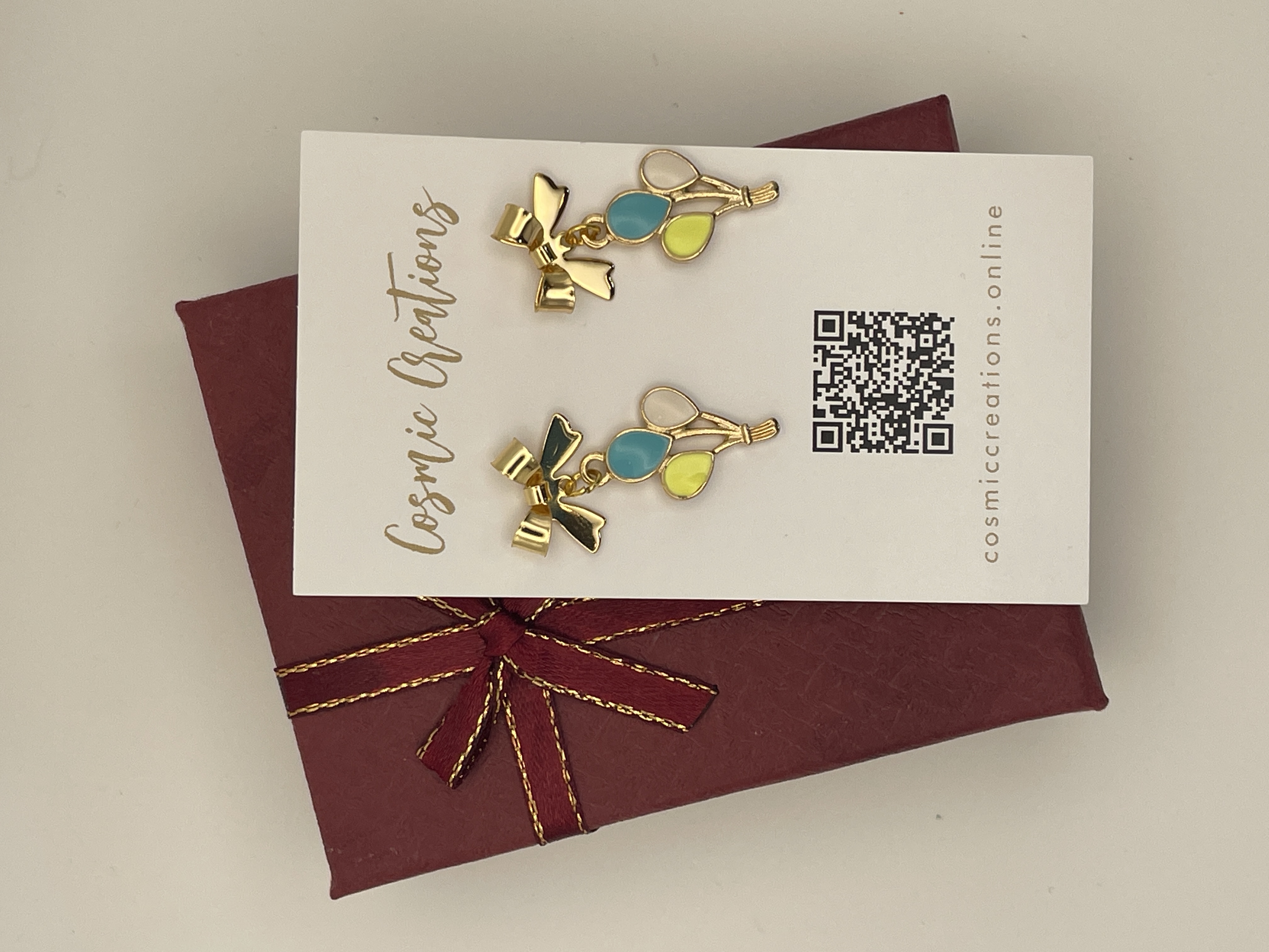 Balloon earrings