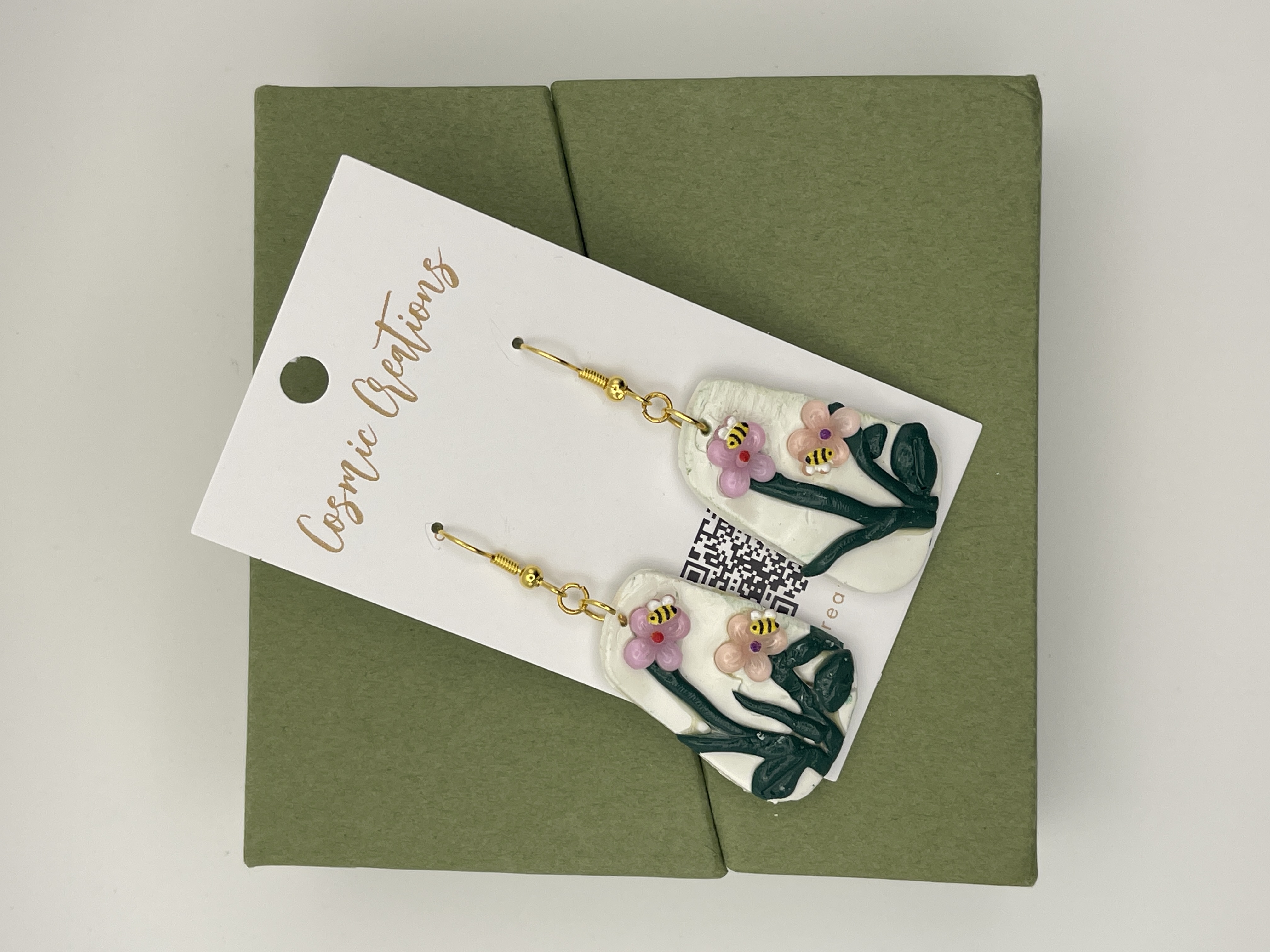 Handcrafted Floral Earrings