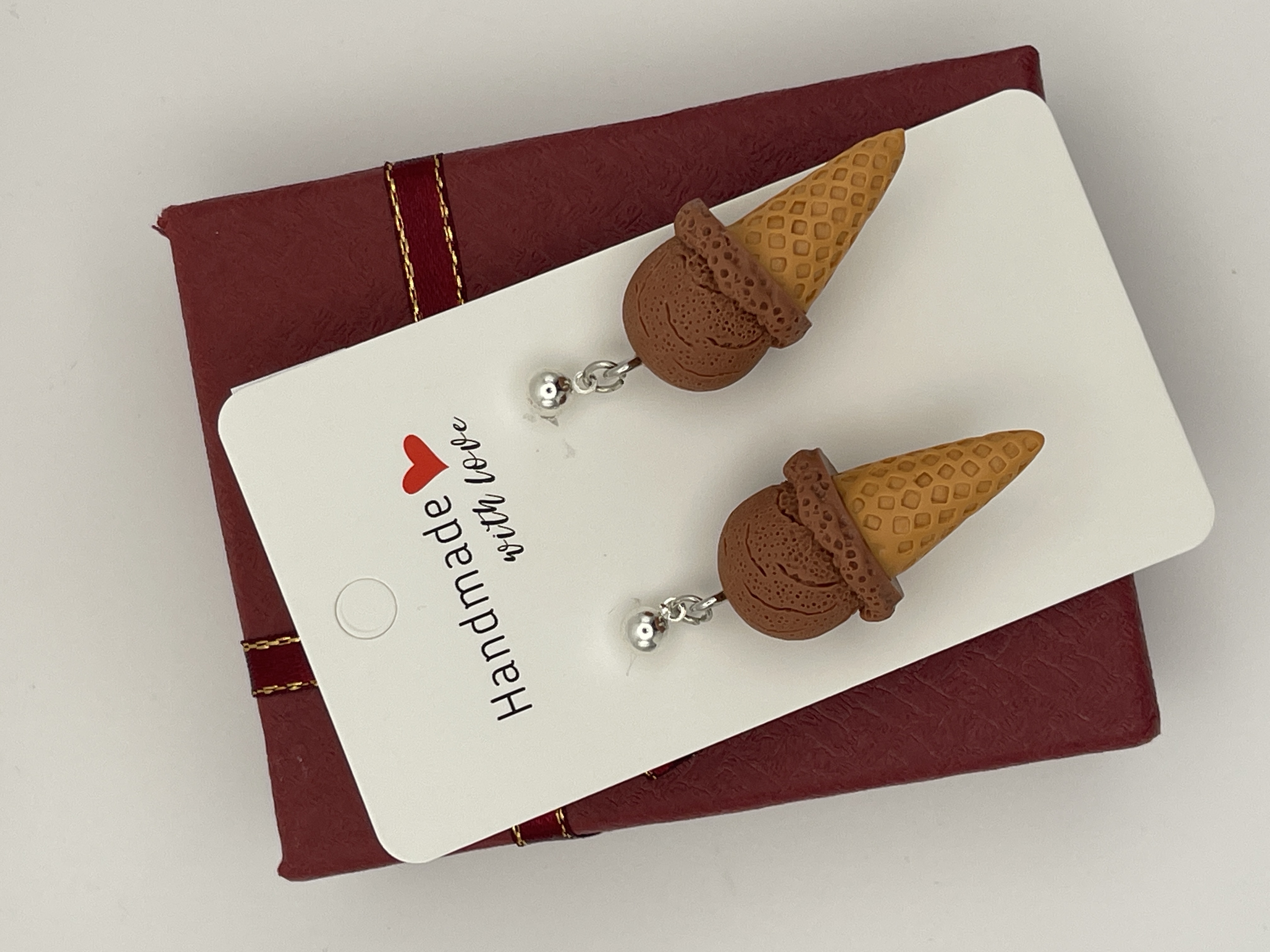 Ice Cream Cone Earrings