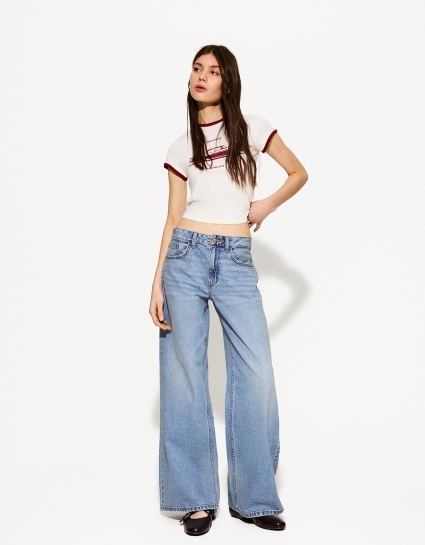 Wide-leg jeans