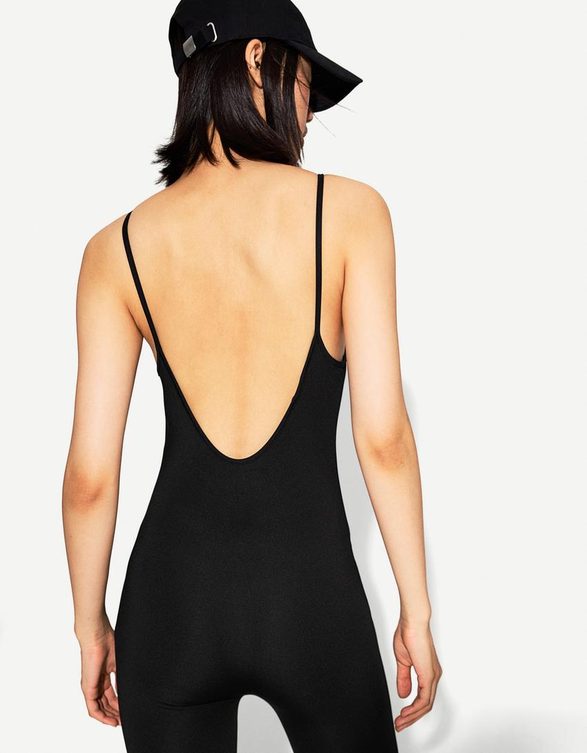 Jumpsuit with straps