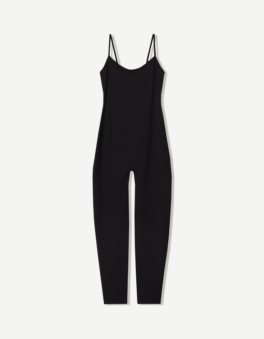 Jumpsuit with straps