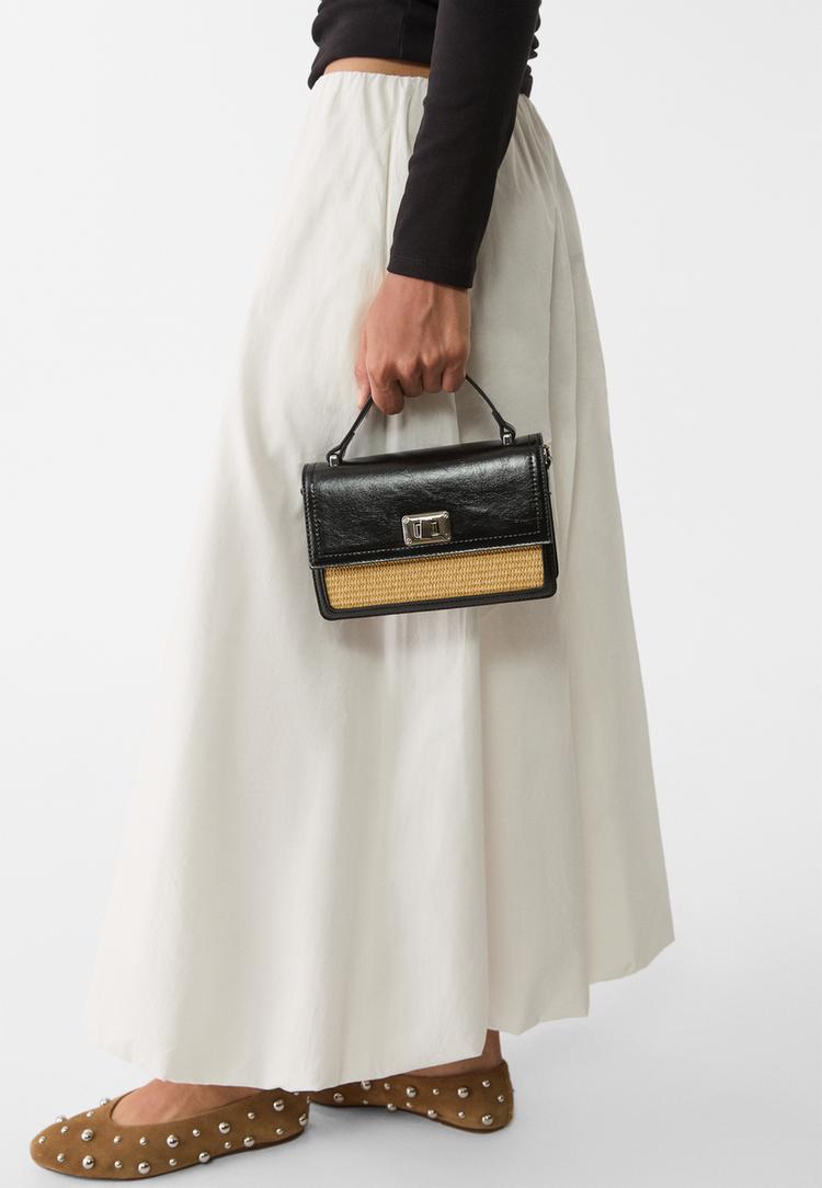 Contrast crossbody bag