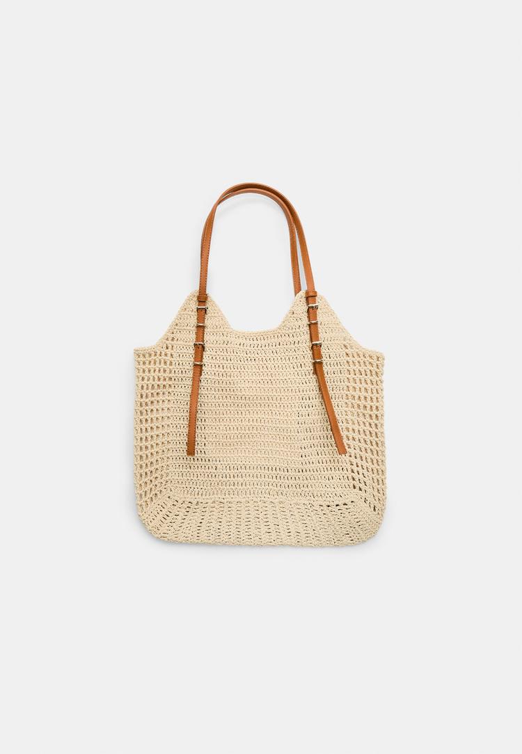 Crochet shoulder bag