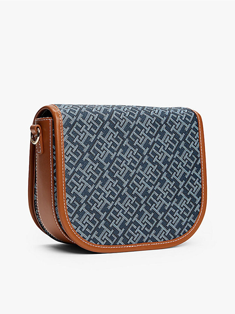 Women th monoplay leather crossbody bag