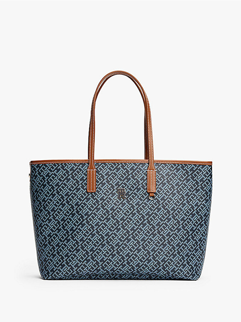 women th monoplay leather tote bag