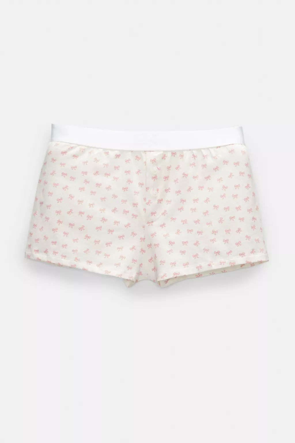 Bow boxer shorts