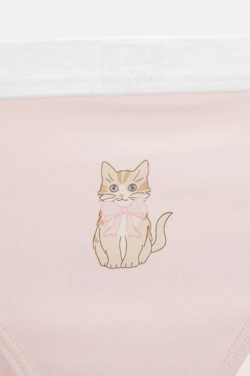 3-pack of cat print thongs