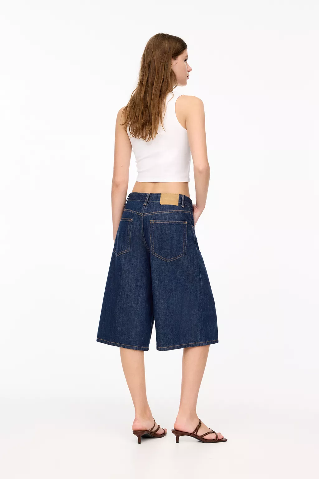 Low-rise jorts (navy)