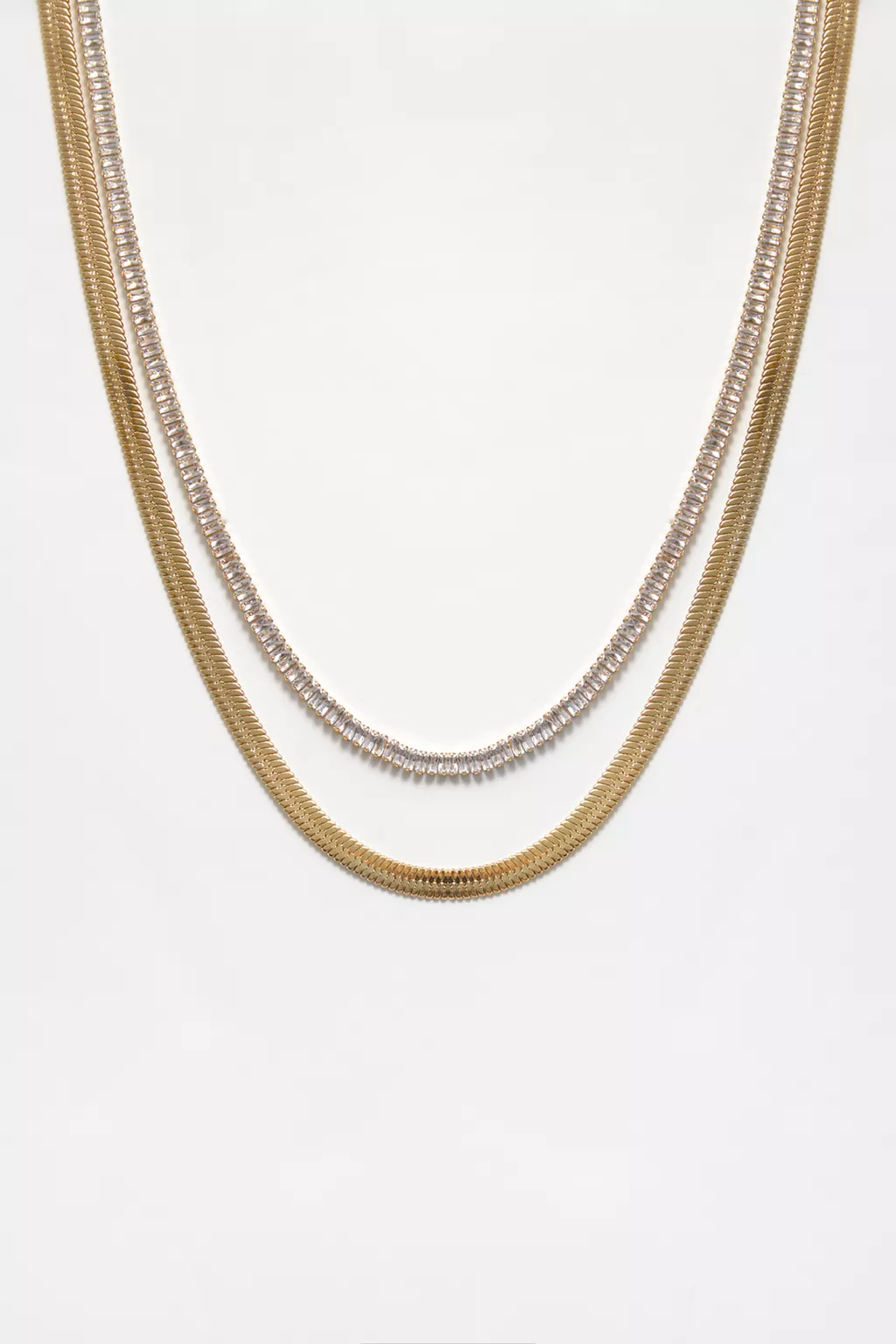 Pack of 2 shimmery chains