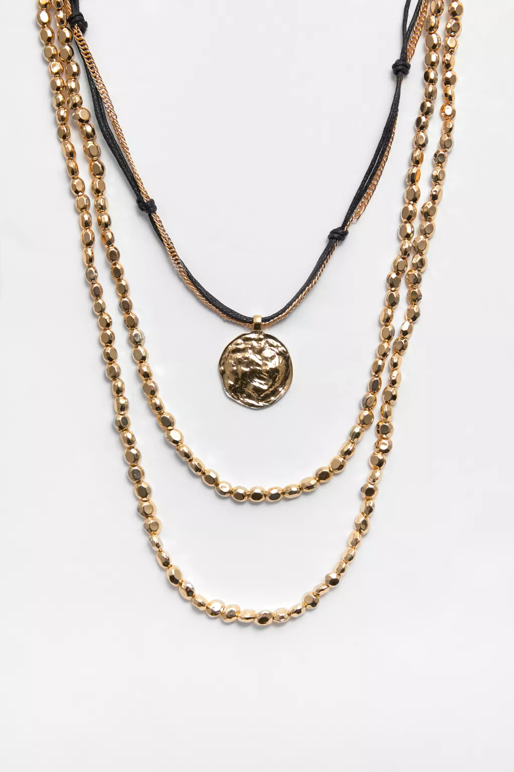 Pack of beaded cord necklaces