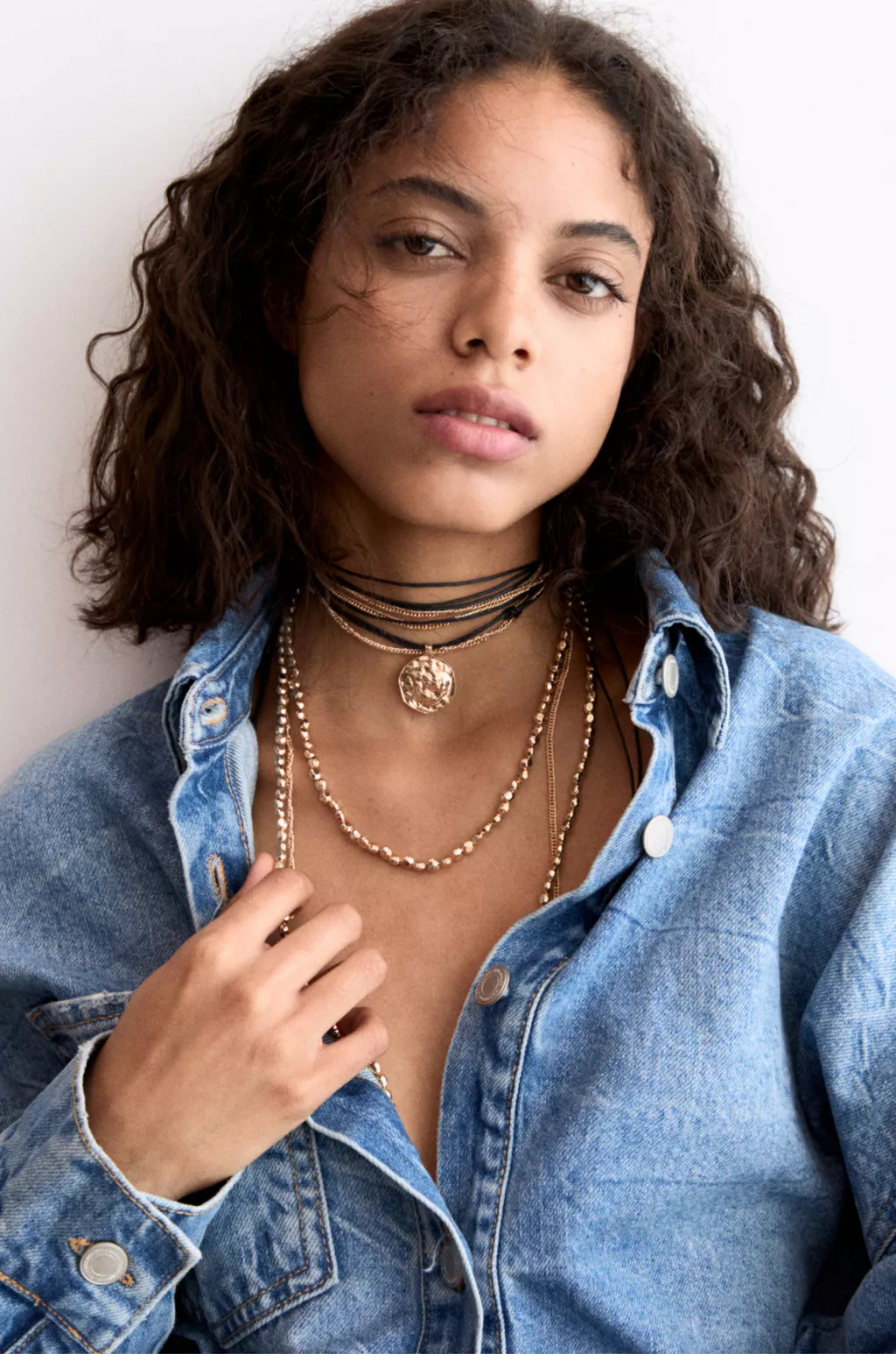 Pack of beaded cord necklaces