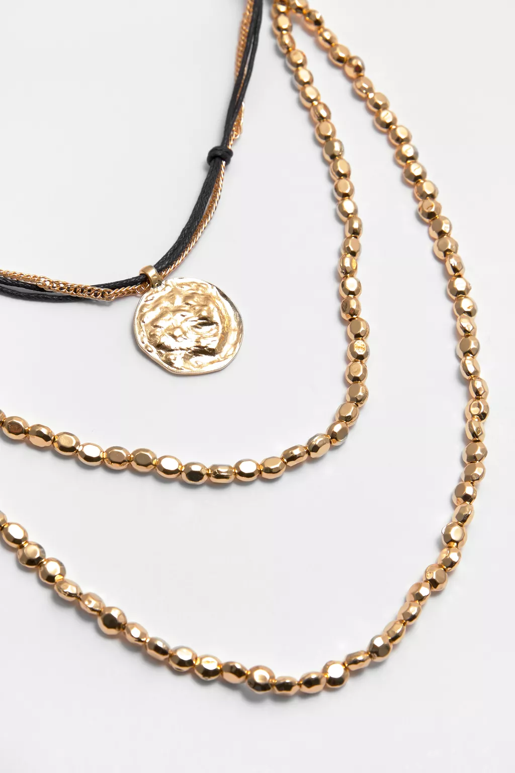 Pack of beaded cord necklaces