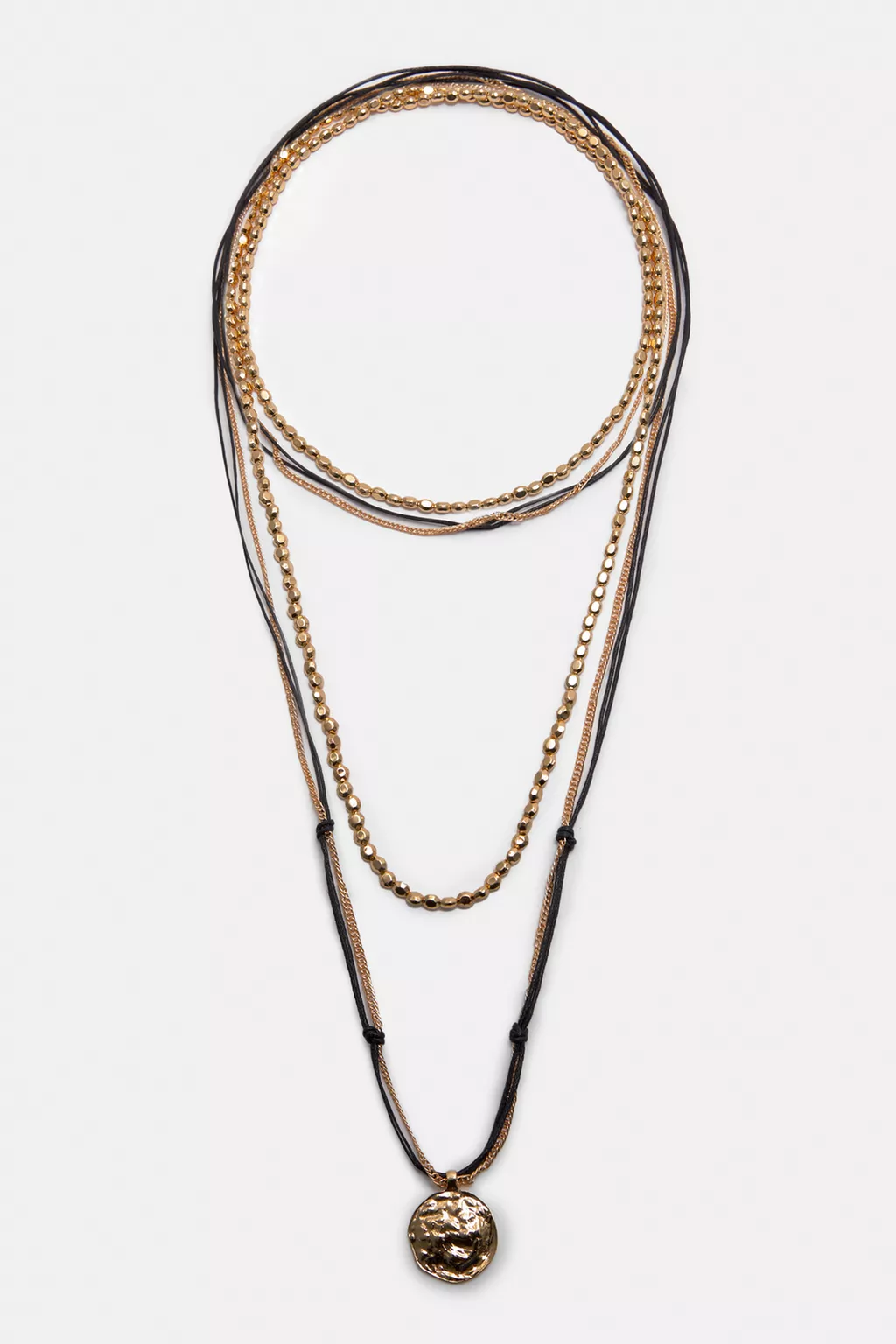 Pack of beaded cord necklaces