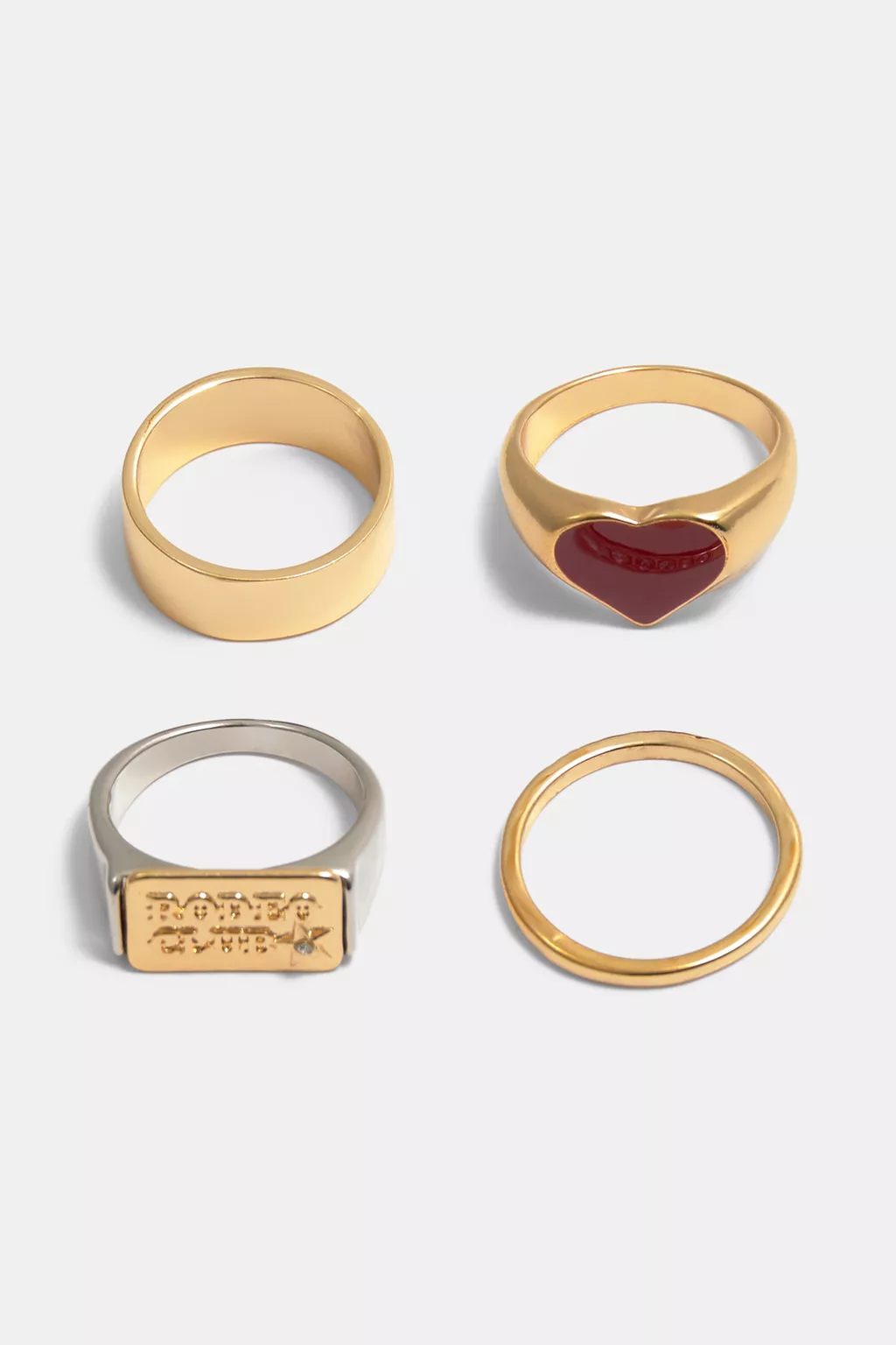 Pack of cowboy rings