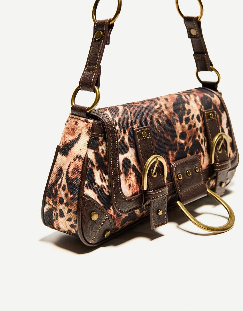 Animal print bag