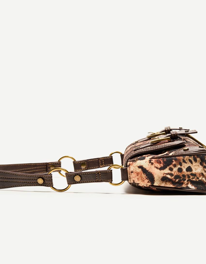 Animal print bag
