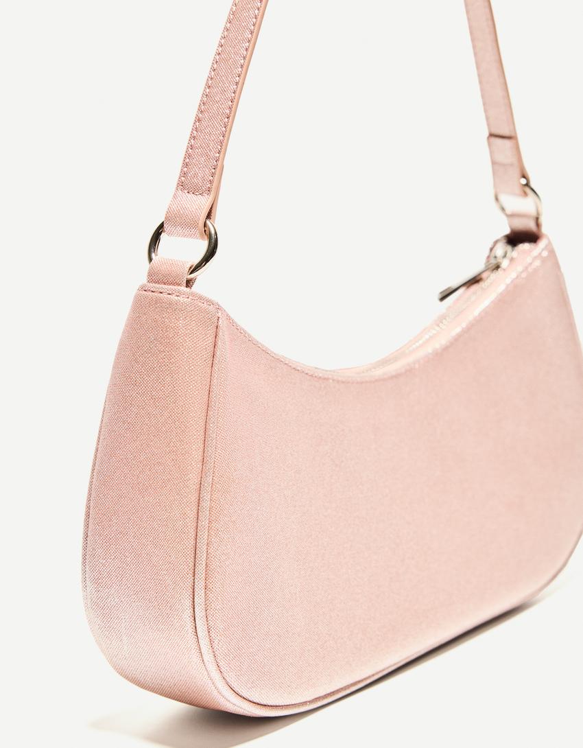 Shiny-effect mini bag