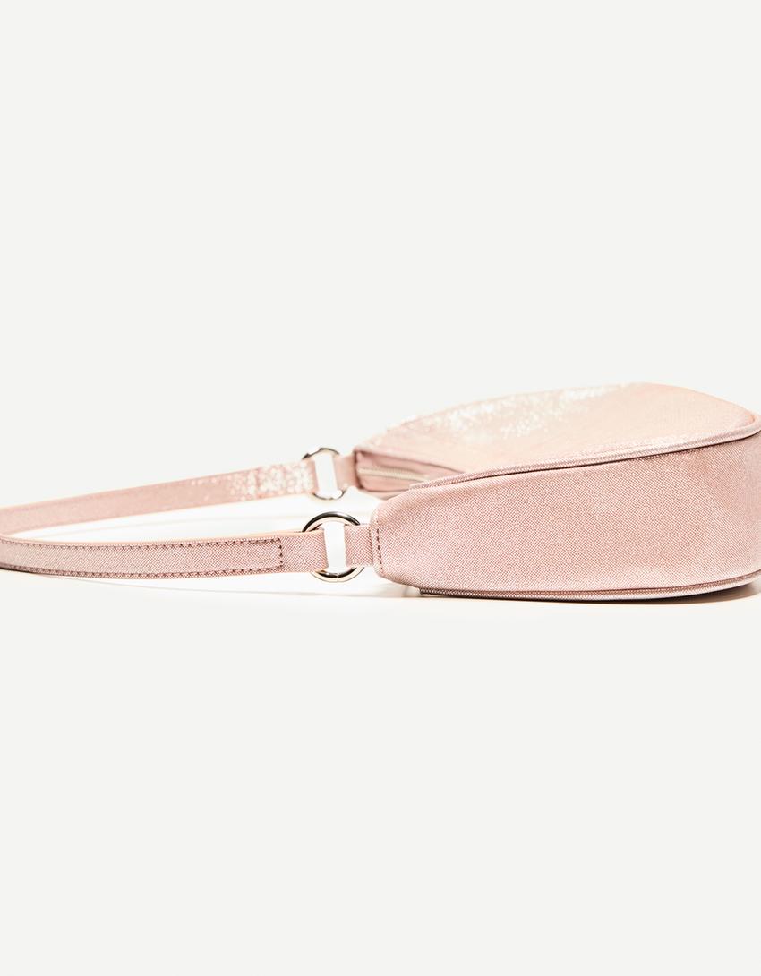 Shiny-effect mini bag