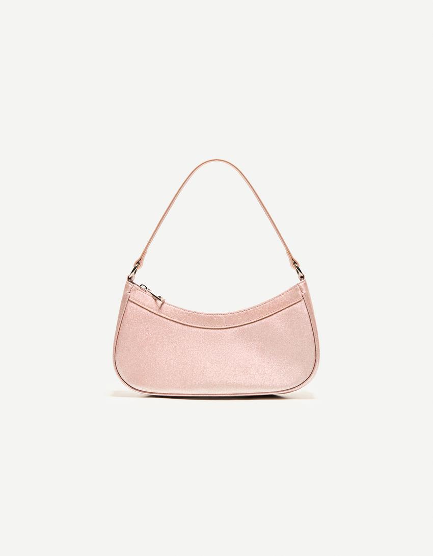 Shiny-effect mini bag