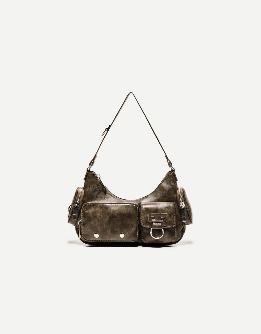 Multi-pocket shoulder bag