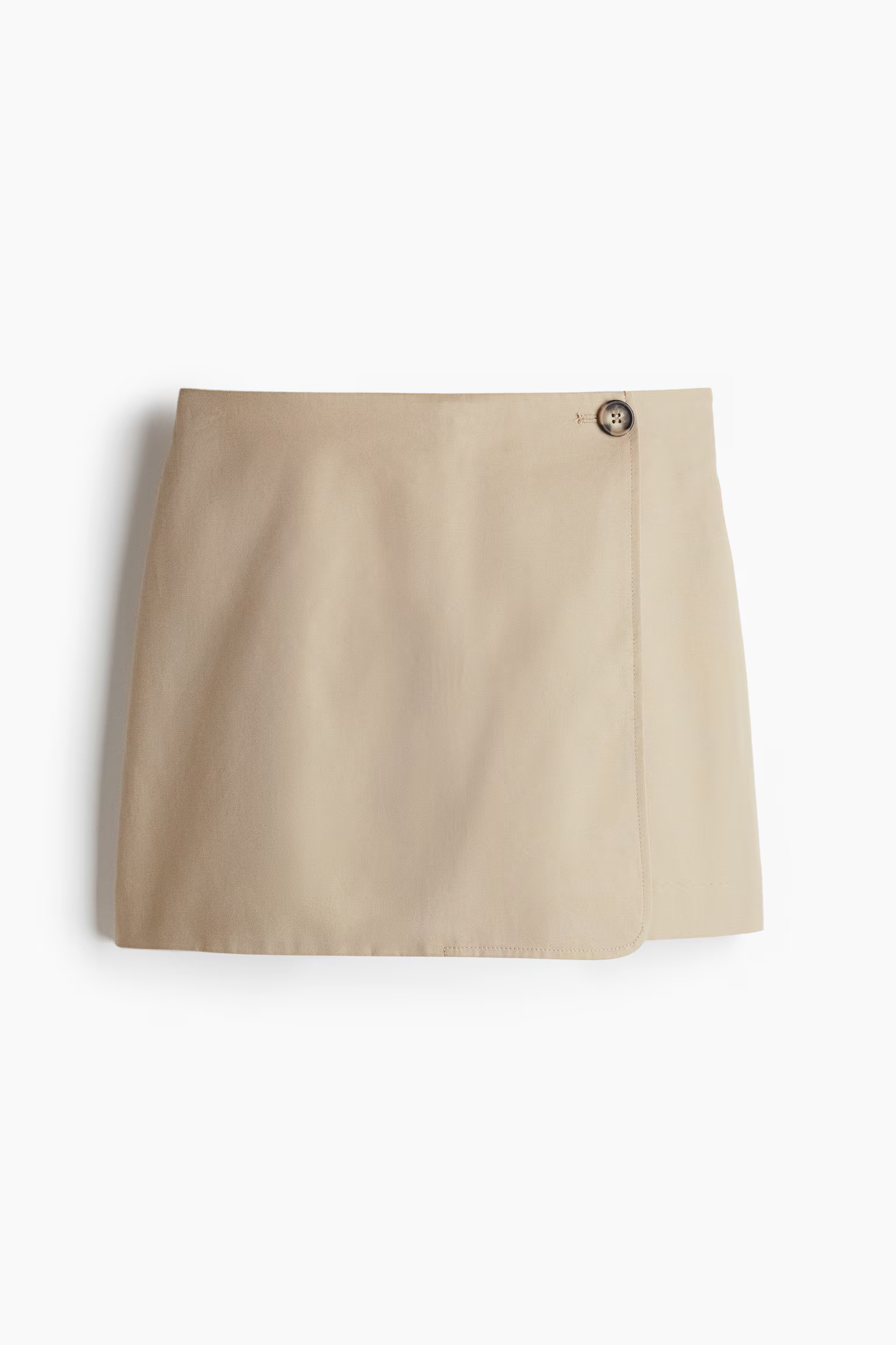 Gabardine Shorts Skirt