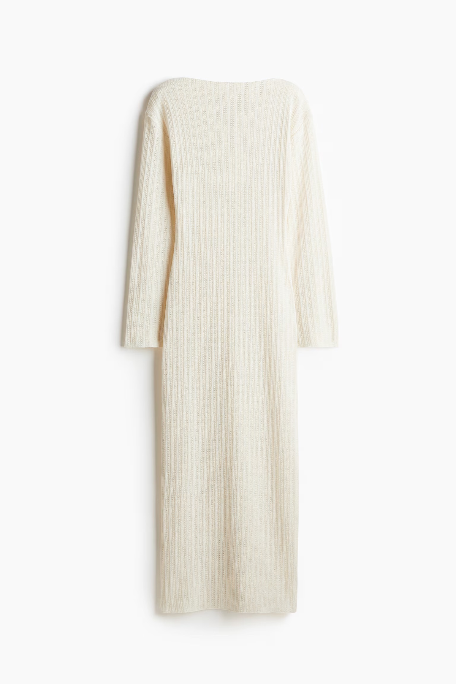 Hole Patterned Maxi Dress