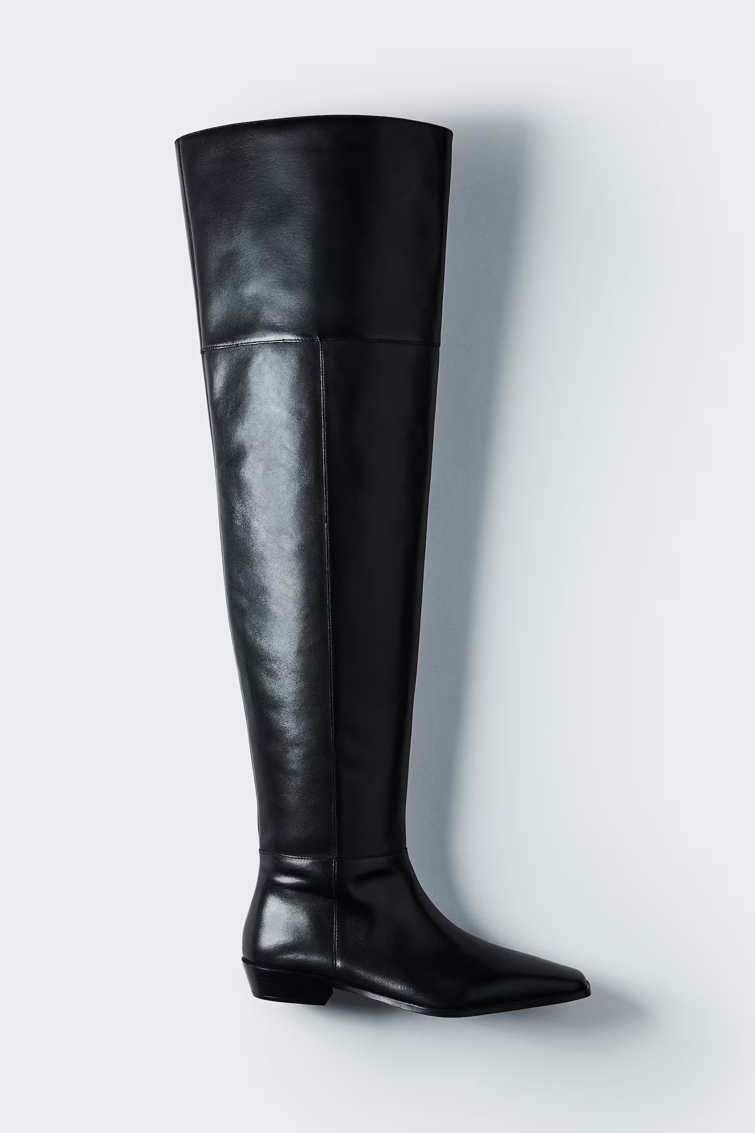 Over The Knee Leather Boots