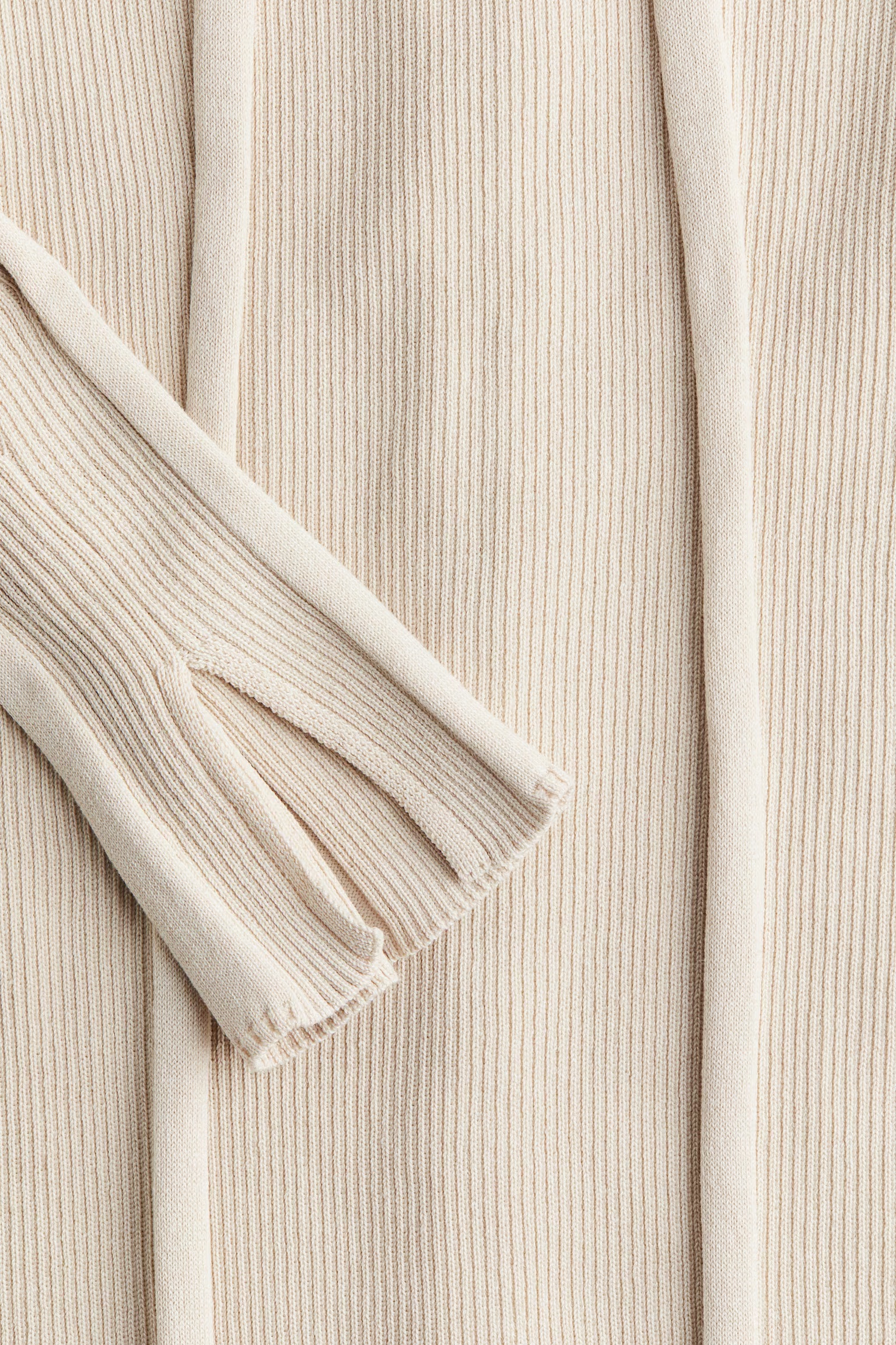 Elastic Knitted Fitted Backless Dress