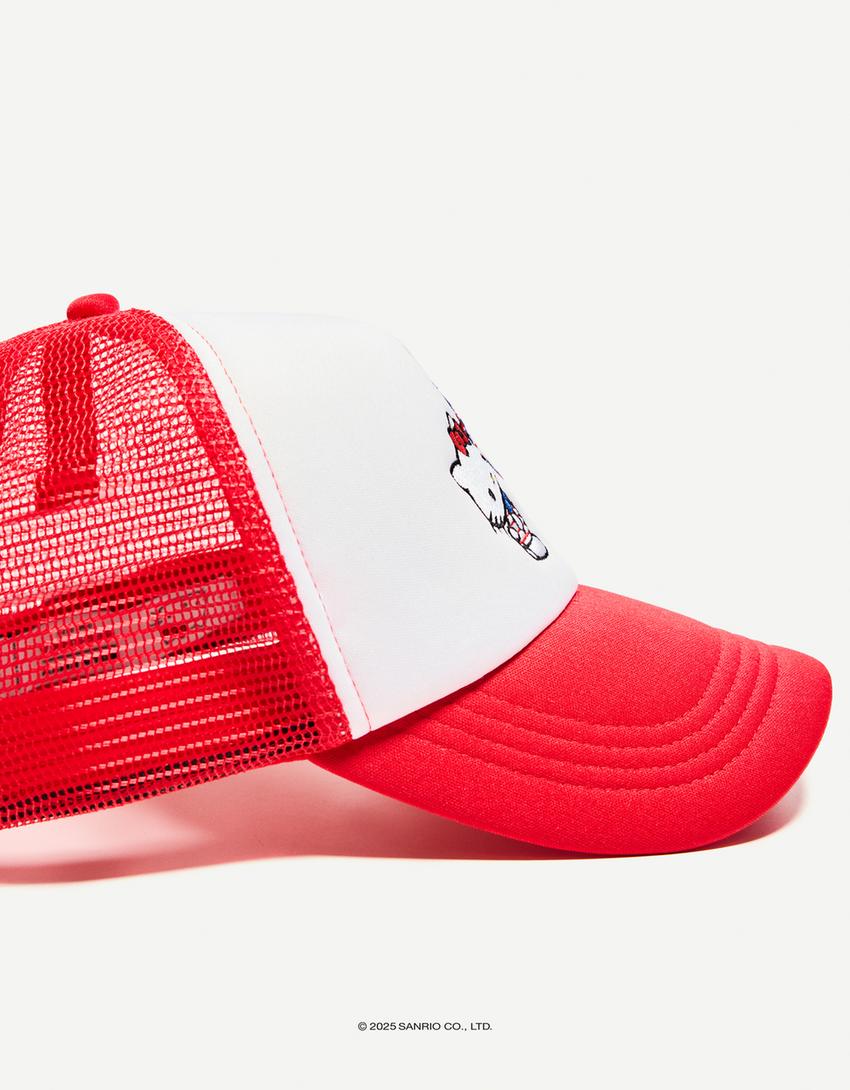 Embroidered Hello Kitty cap