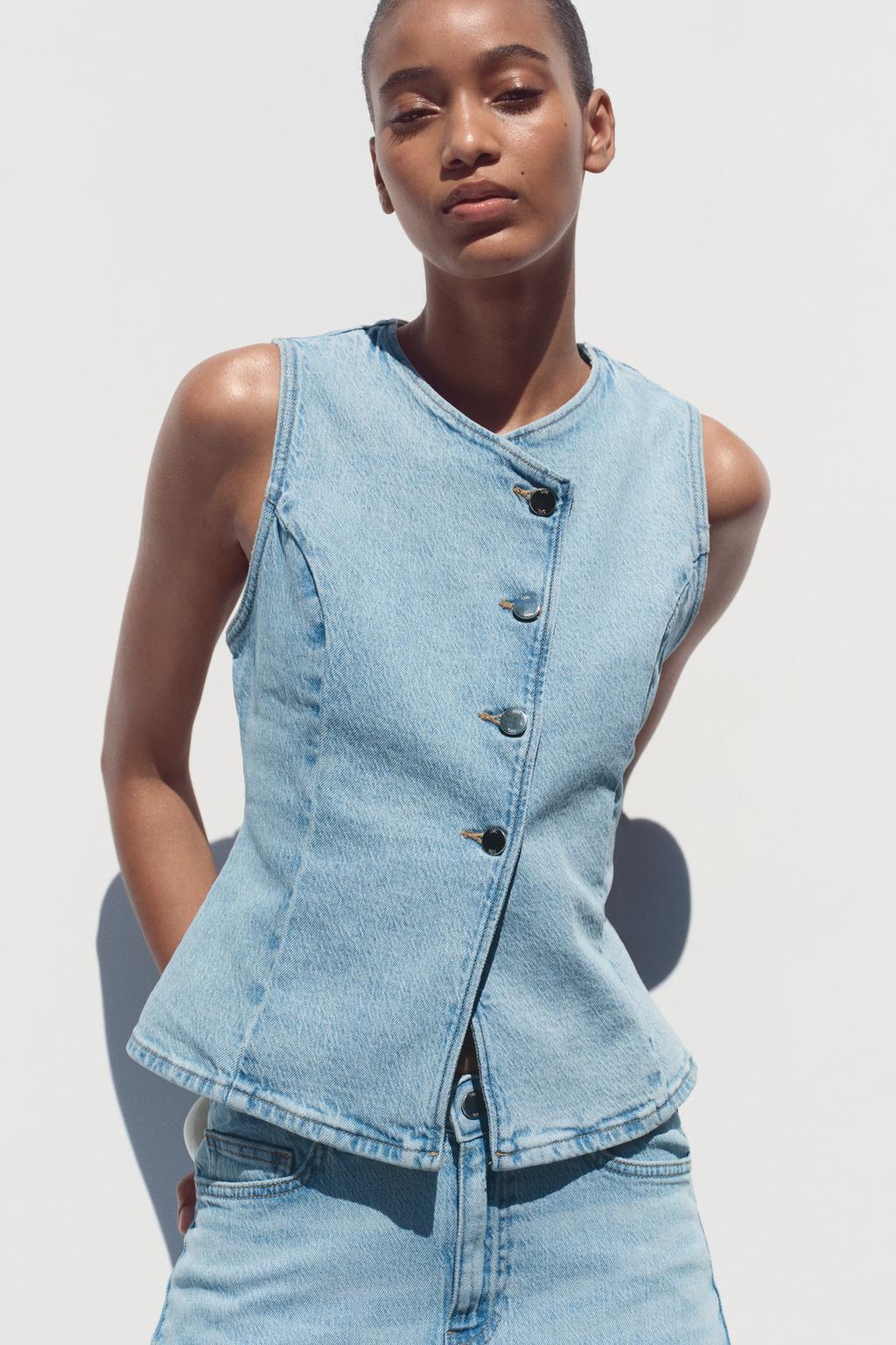 Z1975 DENIM WAISTCOAT