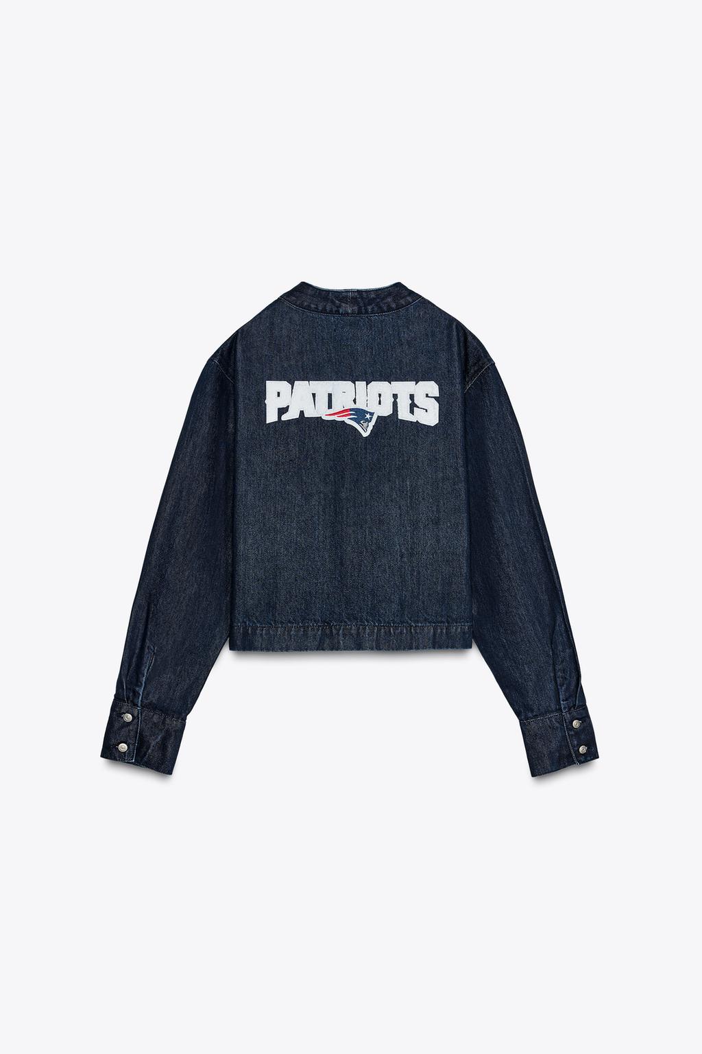 TRF NFL PATRIOTS DENIM OVERSHIRT