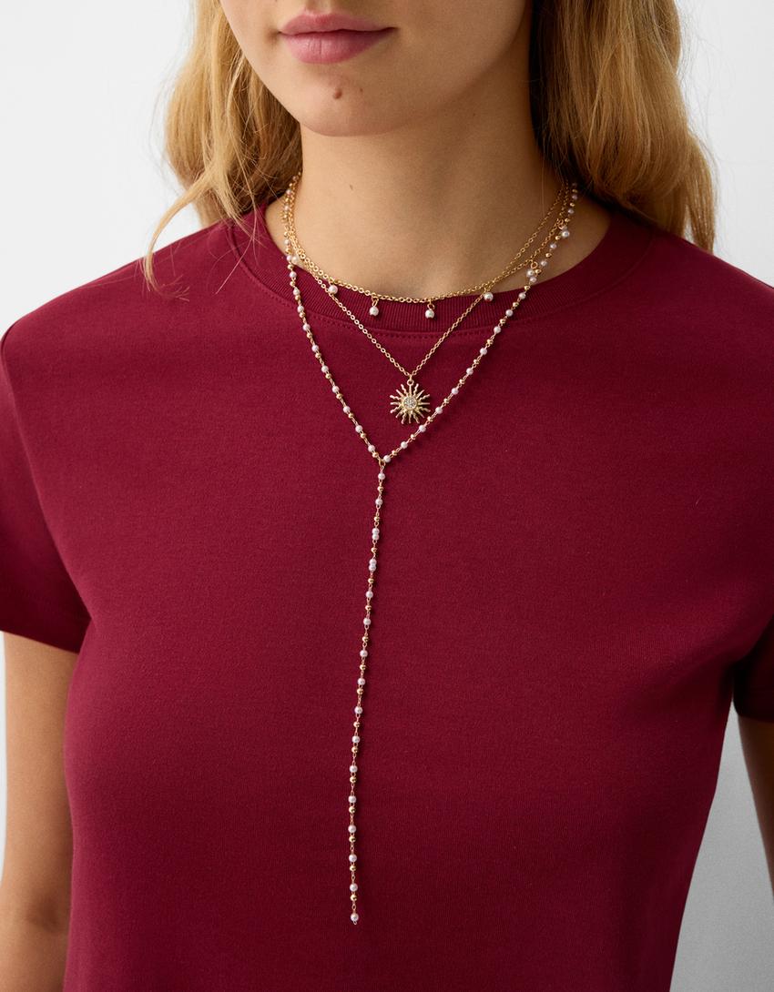 3-piece pendant necklace set